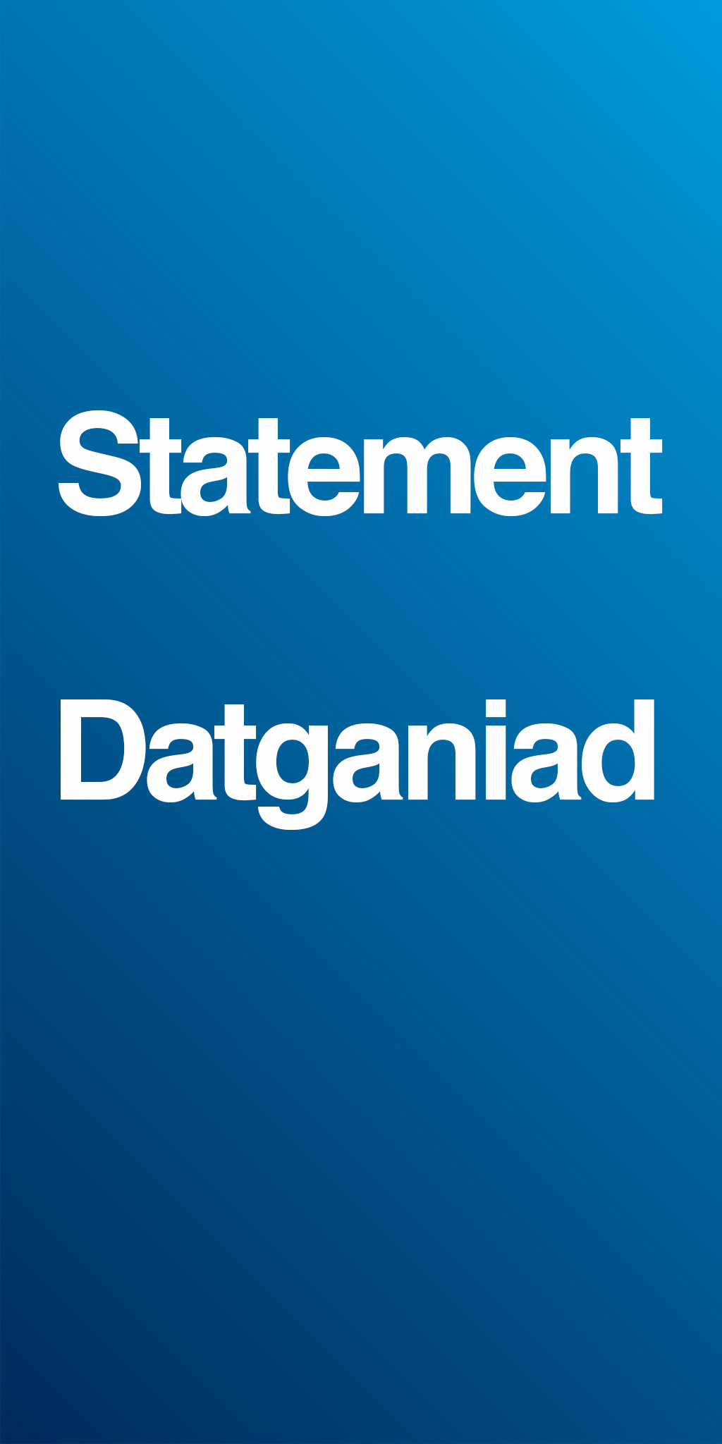 Statement