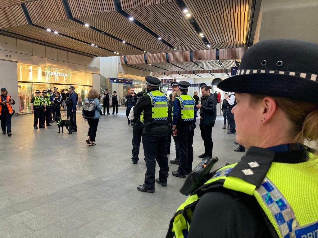 Operation Sceptre deployment - London